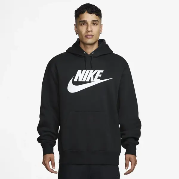Nike Sportswear Club Mens Fleece Pullover Hoodie L