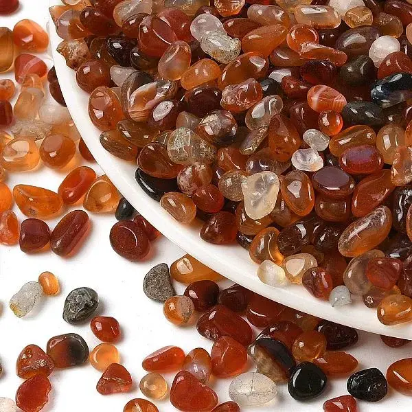 Dyed & Heated Natural Agate Beads