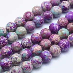Natural Imperial Jasper Beads Strands