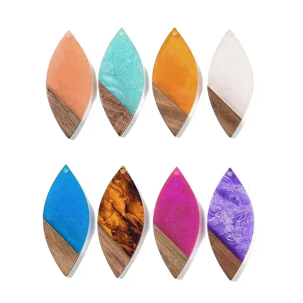 Resin & Wood Big Pendants