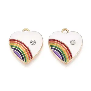 Alloy Enamel Pendant