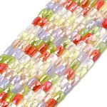 Electroplate Glass Beads Strands