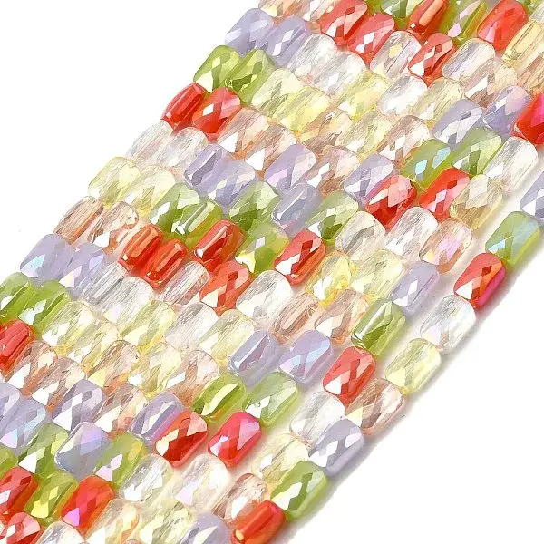 Electroplate Glass Beads Strands