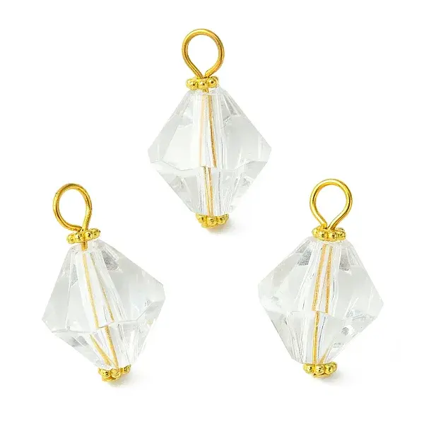 Acrylic Pendant with Iron Flat Head Pins