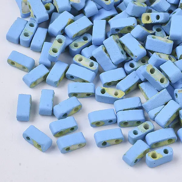2-Hole Glass Seed Beads