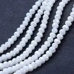 Electroplate Glass Beads Strands