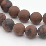 Natural Mahogany Obsidian Beads Strands
