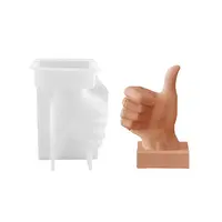 Good Hand Gesture Display Silicone Statue Molds