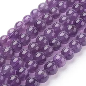 Natural Amethyst Beads Strands