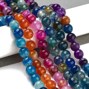 Natural Agate Beads Strands