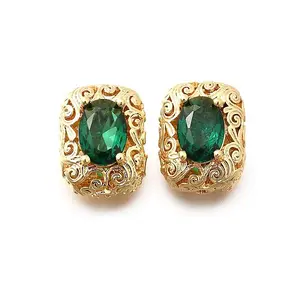 Brass Glass Beads