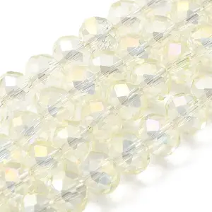 Electroplate Glass Beads Strands