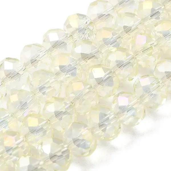 Electroplate Glass Beads Strands