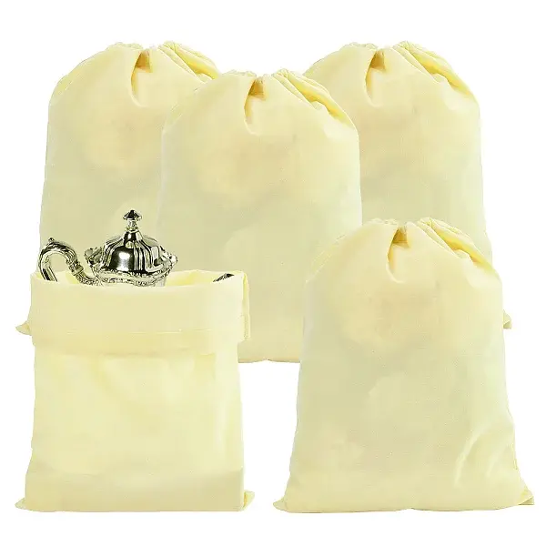 Rectangle Velvet Packing Drawstring Pouches