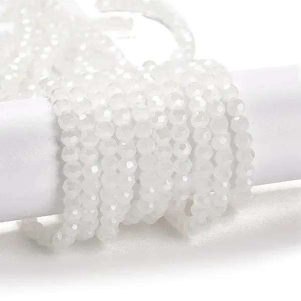 Electroplate Glass Beads Strands