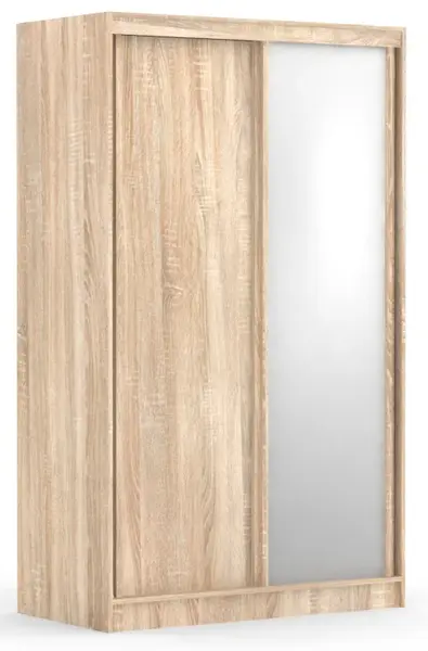 Dvoudveřová šatní skříň rea atlanta 1 - dub bardolino