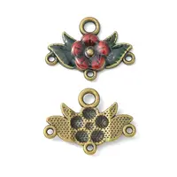 Alloy Enamel Chandelier Component Links