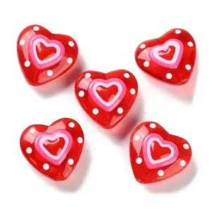 Transparent Glass Enamel Beads