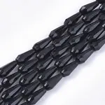 Opaque Solid Color Glass Beads Strands