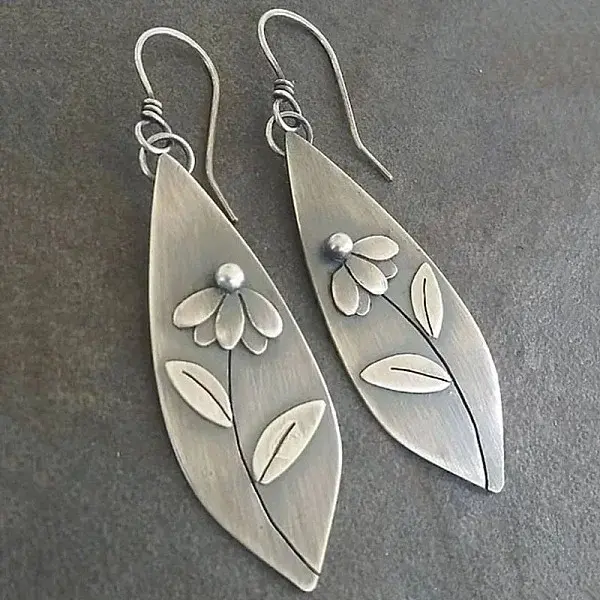 Alloy Dangle Earrings
