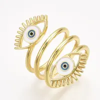 Brass Cuff Rings