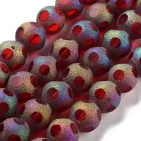 Electroplate Glass Beads Strands