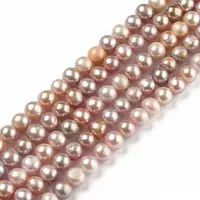 Natural Cultured Freshwater Pearl Beads Strands