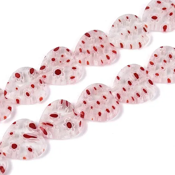 Handmade Millefiori Glass Beads Strands