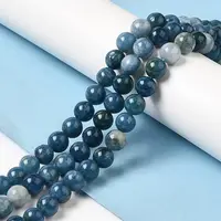 Natural Dyed White Jade Beads Strands