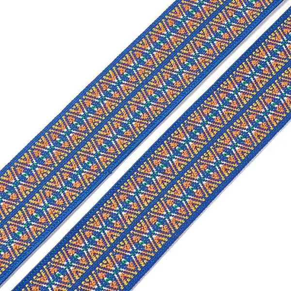 Ethnic Style Colored Elastic Wide Band