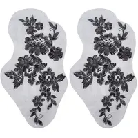 Flower Polyester Embroidery Sew on Appliques
