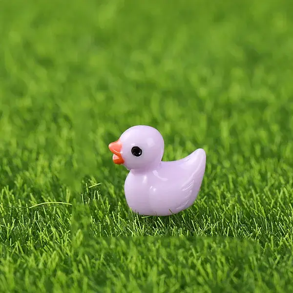 Mini Duck Resin Display Decorations
