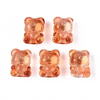 Baking Paint Transparent Glass Beads