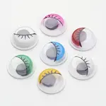 Plastic Wiggle Googly Eyes Buttons DIY Scrapbooking Crafts Toy Accessories with Label Paster on Back
