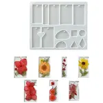 DIY Geometrical Shape Pendant Silicone Molds