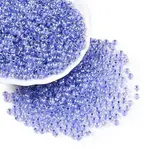 6/0 Transparent Inside Colours Glass Seed Round Beads
