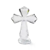 Natural Quartz Crystal Cross Figurines
