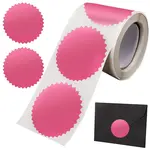 Paper Self-Adhesive Serrated Edge Awards Blank Stickers