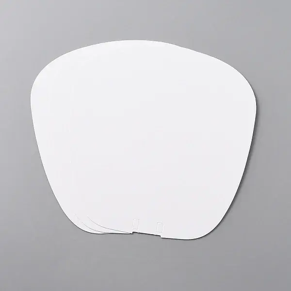 Blank Paper Fan Cardstocks