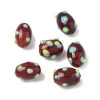 Handmade Lampwork Bumpy Beads