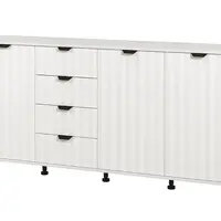 Široká komoda blanc - biela