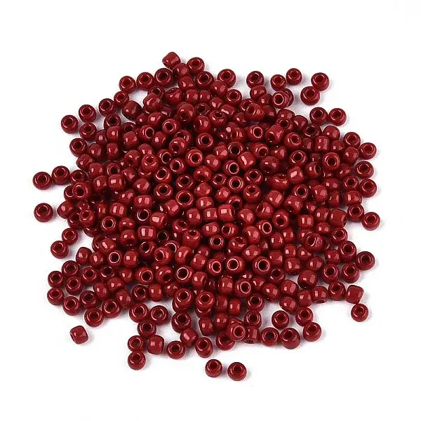 12/0 Opaque Colours Round Glass Seed Beads