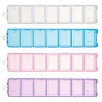 Polypropylene(PP) 7 Grid Pill Box