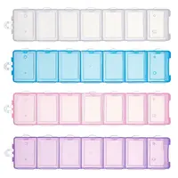 Polypropylene(PP) 7 Grid Pill Box