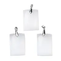 Natural Selenite Big Pendants