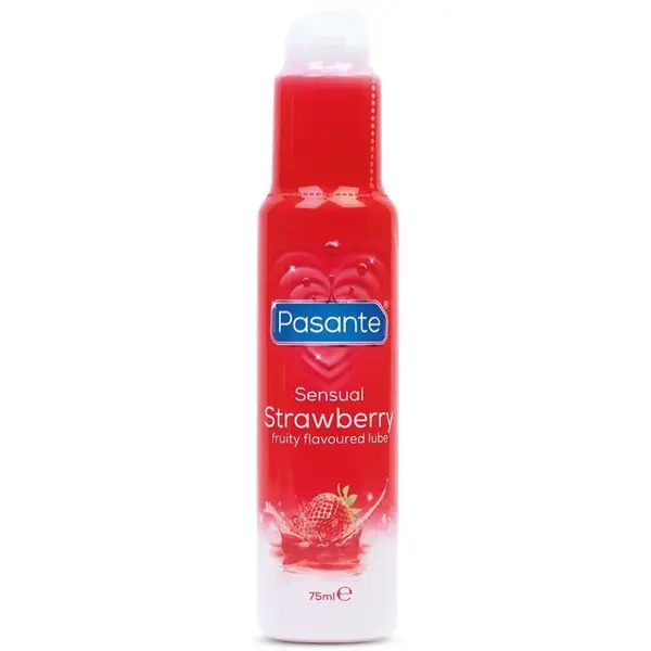 Pasante Wild Strawberry lubrikační gel s příchutí 75 ml