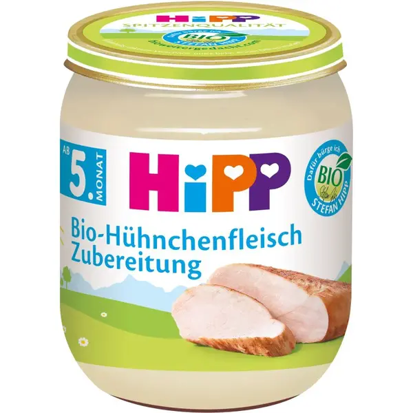 Hipp BIO kuřecí maso dětský příkrm 125 g
