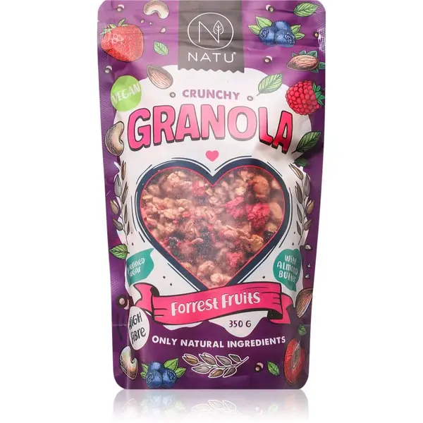 NATU Granola granola příchuť Forest Fruits 330 g