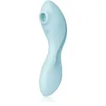Satisfyer Curvy TRINITY 5+ vibrátor se stimulátorem klitorisu Blue 16,4 cm