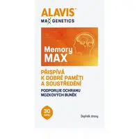 Alavis Max Genetics Memory Max kapsle pro podporu paměti a koncentrace 30 cps